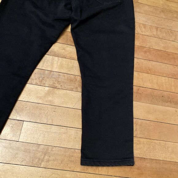 Juicy Couture Jeggings Women’s Size 12 Black Stretch Mid Rise Cropped - Picture 9 of 9